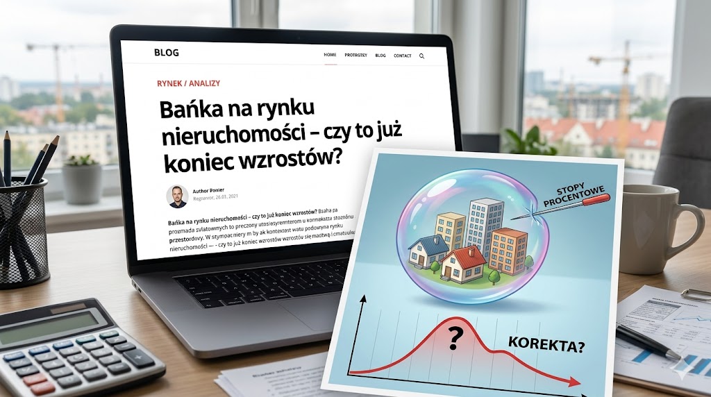 Bańka na rynku nieruchomości – czy to już koniec wzrostów?