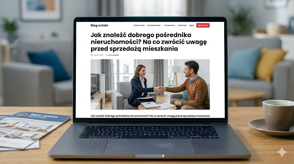 Jak znaleźć dobrego pośrednika nieruchomości?
