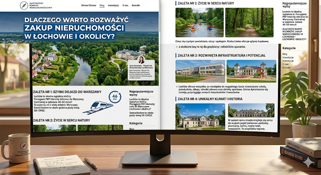 Zakup nieruchomości w Łochowie i okolicy.