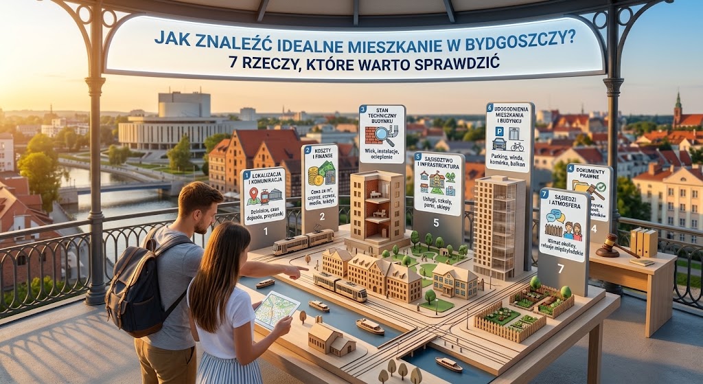 Jak znaleźć idealne mieszkanie w Bydgoszczy? 